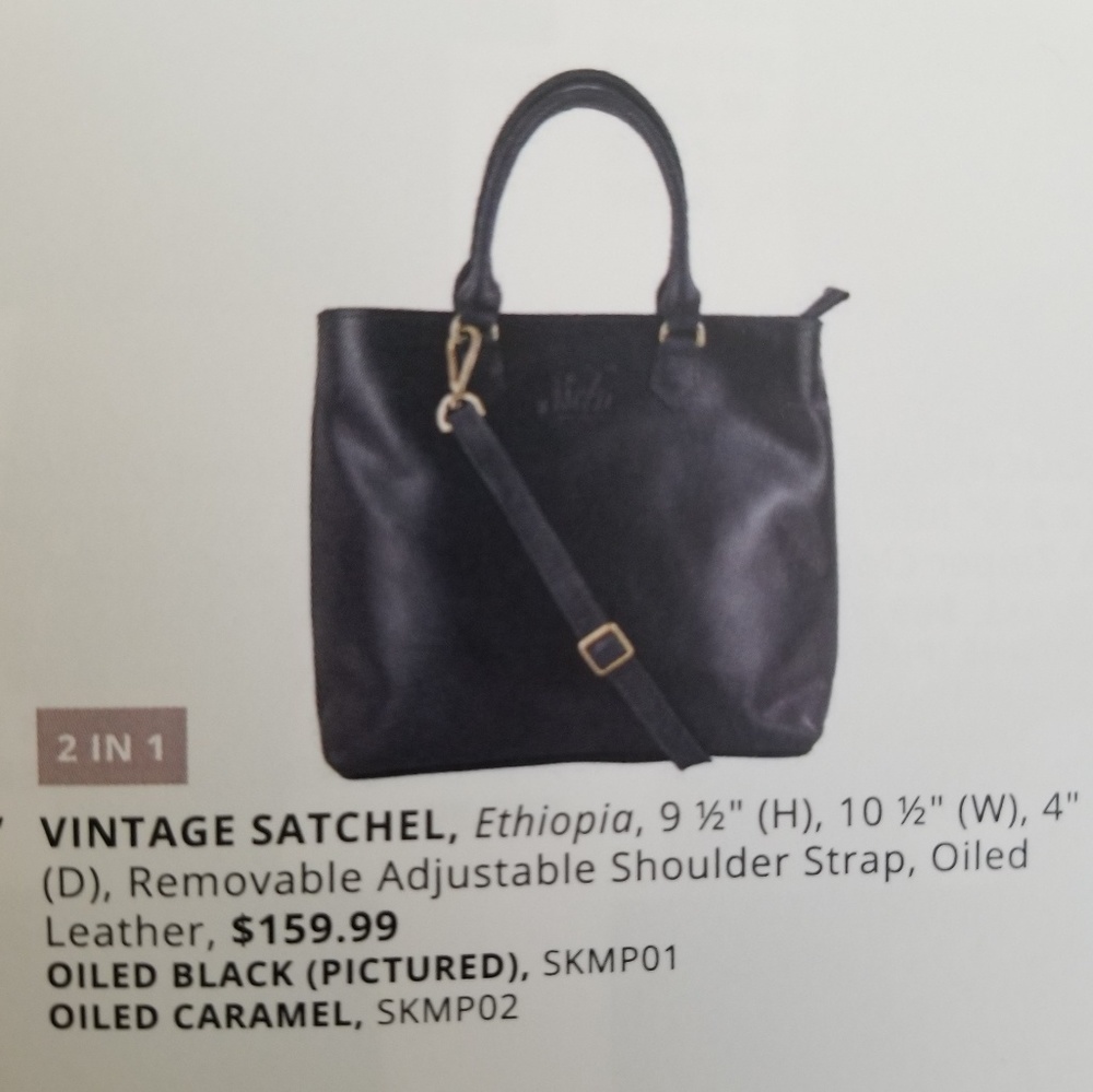 Sseko Vintage Satchel - Picture 6 of 8